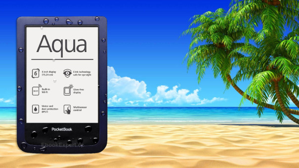 Vodotěsná ebook čtečka PocketBook Aqua
