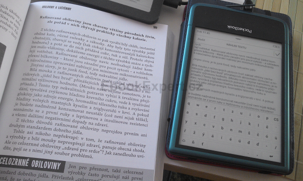 PocketBook Ultra - rozpoznání textu (OCR)