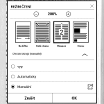 Režimy čtení PDF ve čtečce PocketBook Ultra