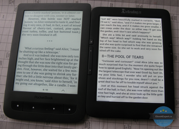 PocketBook Touch Lux 2 vs eReading 4 Touch Light