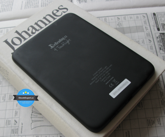 Ebook čtečka eReading 4 Touch Light - zadní strana