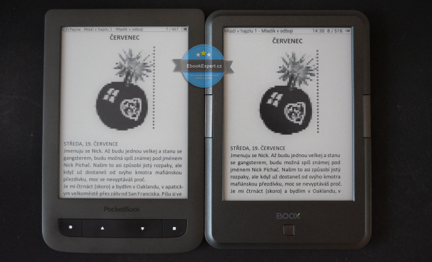 Coolreader: PocketBook Touch Lux 2 vs Onyx Boox  AfterGlow 2